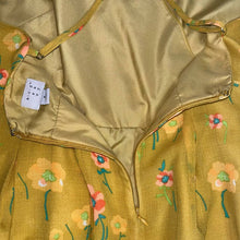 Load image into Gallery viewer, Small A New Day Yellow Floral Cropped Jump Suit
