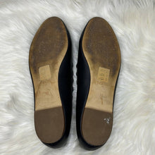Load image into Gallery viewer, Size 10 J. Crew Black Scalloped Ballet Flats Shoes
