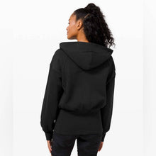 Load image into Gallery viewer, Size 4 Lululemon Black Hugged-Waist Zip Up Hoodie Jacket Without Zipper

