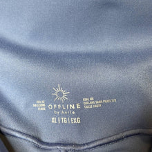 Load image into Gallery viewer, XL Aerie Blue Real Me 7/8 Hi-Rise Leggings
