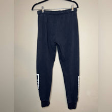 Load image into Gallery viewer, Medium PINK Victoria’s Secret Black Jogger Sweatpants
