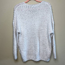 Load image into Gallery viewer, Small Lulus Ivory Chunky Knit V-Neck Sweater Top
