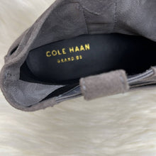Load image into Gallery viewer, Size 9.5AA Cole Haan Narrow Fit Gray Jensynn Suede Ankle Boots Shoes
