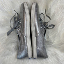 Load image into Gallery viewer, Size 8 KEDS Silver Metallic Sneakers Shoes
