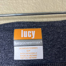 Load image into Gallery viewer, Small Lucy Powermax Heather Gray Flare Leggings Yoga Pants
