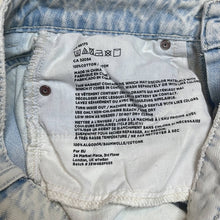 Load image into Gallery viewer, Sz 27 BDG Urban Outfitters Super High Rise Dolphin Light Denim Cheeky Cut Off Shorts
