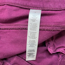 Load image into Gallery viewer, Size 16 Chicos Magenta Plus Size Jeggings Skinny Jeans

