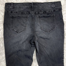 Load image into Gallery viewer, Sz 26 Long Maurice’s Plus Size Long Black Skinny Jeans
