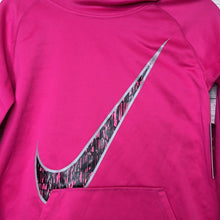 Load image into Gallery viewer, Nike NWT Girls Therma Fleece Lined Hot Pink Hoodie Shirt
