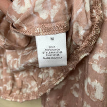 Load image into Gallery viewer, Medium Altar’d State Boho Pink Celia Pink Dot Wrap Top
