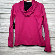 Load image into Gallery viewer, Nike NWT Girls Therma Fleece Lined Hot Pink Hoodie Shirt

