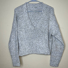 Load image into Gallery viewer, Small Urban Outfitters Sharde Boxy V-Neck Crop Sweater
