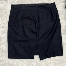 Load image into Gallery viewer, Size 14 J. Crew Plus Size Black Pencil Skirt
