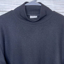 Load image into Gallery viewer, Medium Eileen Fisher Black Wool Long Sleeve Shirt
