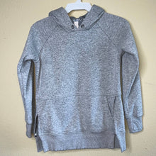 Load image into Gallery viewer, Youth Medium Athleta Girls Kids Gray Crazy Cozy Tunic Sweatshirt

