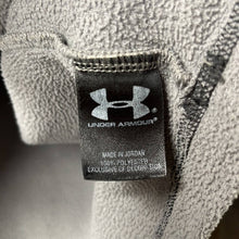 Load image into Gallery viewer, Medium Under Armour Mens Medium Gray Fleece Quarter Zip Pull Over Shirt
