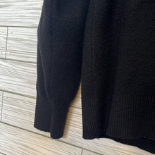 Load image into Gallery viewer, Small Anthropologie MOTH Black Hoodie Sweater Top
