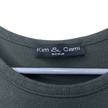 Load image into Gallery viewer, Medium Kim &amp; Cami Olive Green Multi Color Tassel Tank Top

