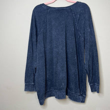 Load image into Gallery viewer, 3X Torrid Plus Black Mineral Wash Skull Raglan Fleece Sweatshirt
