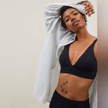 Load image into Gallery viewer, XXL Everlane Black The Invisible Bra Plus Size
