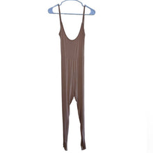 Load image into Gallery viewer, Size 6 Pretty Little Thing Light Brown Jump Suit
