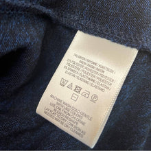 Load image into Gallery viewer, Small Anthropologie Akemi + Kin Blue Black Soft Stretchy Sweater Top
