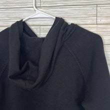 Load image into Gallery viewer, Small Anthropologie MOTH Black Hoodie Sweater Top
