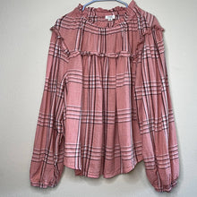 Load image into Gallery viewer, 3X ANA Plus Size Peach Ruffle Babydoll Top
