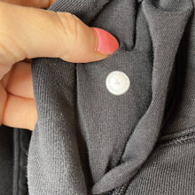 Load image into Gallery viewer, Size 4 Lululemon Black Hugged-Waist Zip Up Hoodie Jacket Without Zipper
