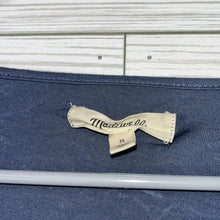 Load image into Gallery viewer, Medium Madewell Blue Long Sleeve Duster Button Front Cardigan

