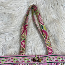 Load image into Gallery viewer, Vera Bradley Pink &amp; Green Paisley Printed Bag

