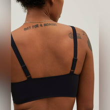Load image into Gallery viewer, XXL Everlane Black The Invisible Bra Plus Size
