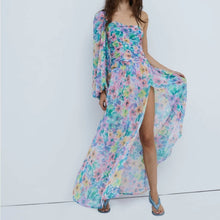 Load image into Gallery viewer, Large For Love &amp; Lemons NWT Blaire One Shoulder Maxi Dress
