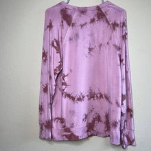 Load image into Gallery viewer, Medium Joylab Dusty Rose Pink Tie Dye Long Sleeve Top
