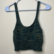 Load image into Gallery viewer, Medium Urban Outfitters Green Knit Crop Top
