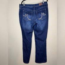 Load image into Gallery viewer, Size 16W Maurices Plus Size Dark Wash Boot Cut Jeans
