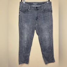 Load image into Gallery viewer, Size 14 Chicos Plus Size Boyfriend Ankle Black Gray Denim Jeans
