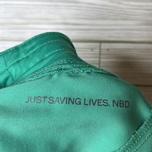 Load image into Gallery viewer, Small Figs Mint Green &amp; Pink Jogger Scrub Pants
