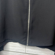 Load image into Gallery viewer, Size 0X Torrid Black Short Sleeve Zip Front Sheer Top Plus
