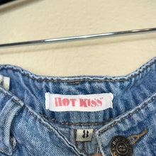 Load image into Gallery viewer, Size 8 Hot Kiss Light Wash Distressed Ripped High Rise Skinny Jeans
