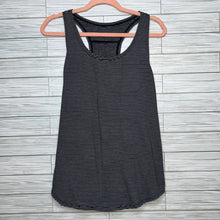 Load image into Gallery viewer, Large Lululemon Black &amp; White Stripe Racerback Workout Tank Top Shirt
