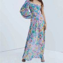 Load image into Gallery viewer, Large For Love &amp; Lemons NWT Blaire One Shoulder Maxi Dress
