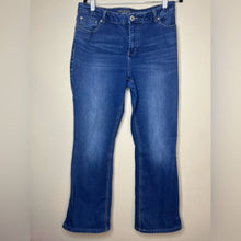 Load image into Gallery viewer, Size 15/16 Maurices Plus Size Dark Wash Denim Boot Cut Jeans
