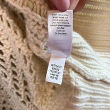 Load image into Gallery viewer, XS Athleta Ivory Wool Cashmere Cable Knit Turtle Neck Sweater Top
