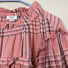 Load image into Gallery viewer, 3X ANA Plus Size Peach Ruffle Babydoll Top
