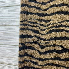 Load image into Gallery viewer, Small Lou &amp; Grey Cyprus Tiger Stripe Black &amp; Brown Midi Skirt
