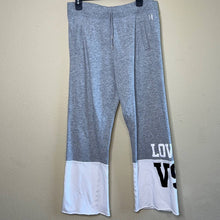 Load image into Gallery viewer, Small Short Victoria’s Secret Gray White Lounge Sweatpants
