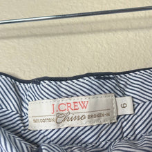 Load image into Gallery viewer, Sz 6 J. Crew Broken In Chino Dark Grey Shorts
