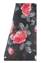 Load image into Gallery viewer, Small American Rag Sheer Black Floral Tunic
