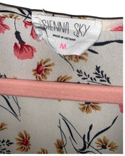 Load image into Gallery viewer, Sienna Sky Boutique Cream Floral Wrap Top
